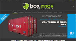 Desktop Screenshot of boxinnov.com